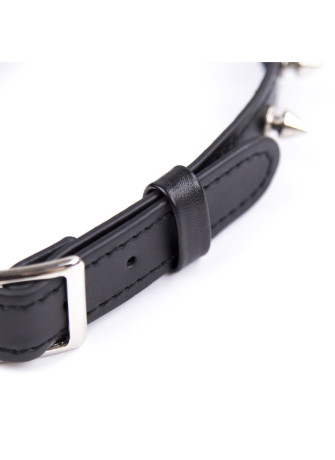 Collier réglable avec rivets en métal - 262402081